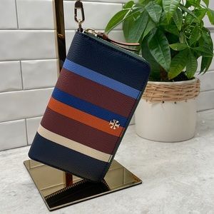 Tory Burch Multi Stripe Kerrington Smartphone Wristlet